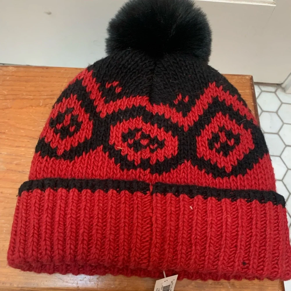 NWT Banana Republic Aislin Fair Isle Hat - Picture 2 of 3